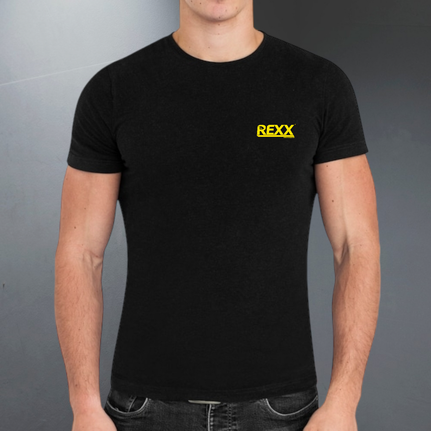 REXX Camiseta Clasica Negra