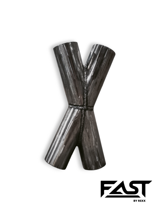 FAST Tramo X 2.5" Acero Aluminizado / Hierro