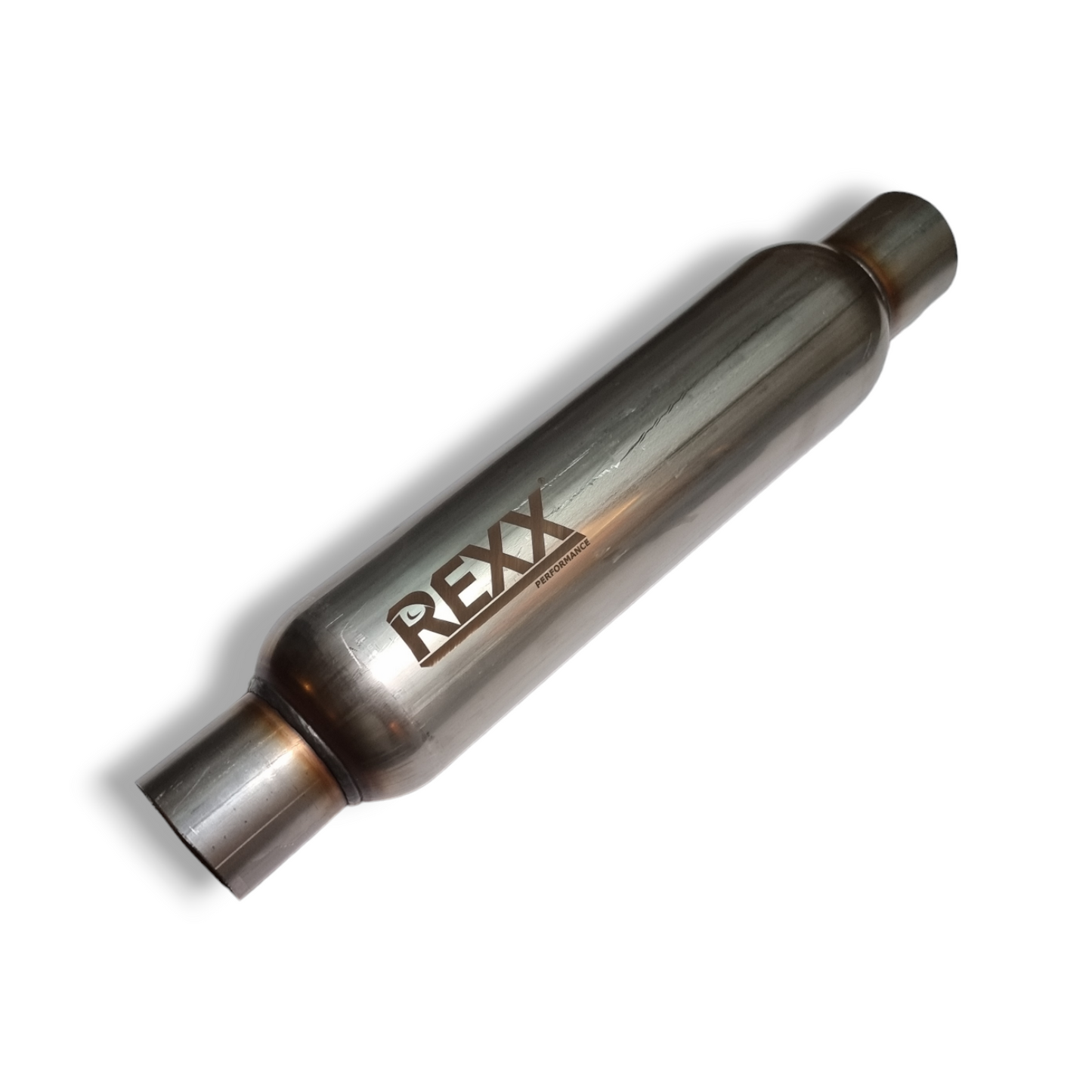 REXXONATOR 17"x2.5" Round Muffler Resonator Stainless Steel